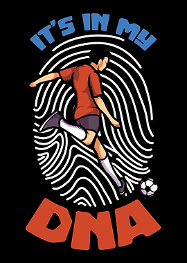 Soccer footballer DNA