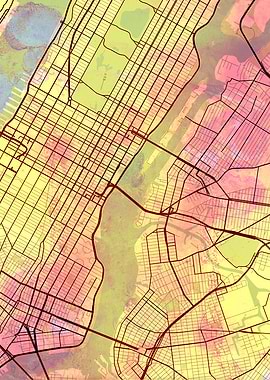 New York Street Map