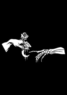 Moon Rose Creation of Adam