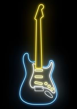 Strat Neon Sign