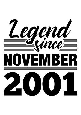 Legend Since November 2001