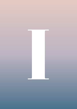 Letter I Print