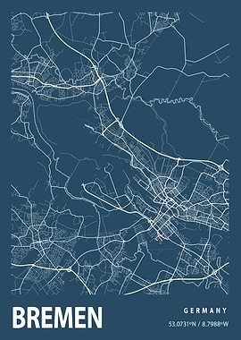 Bremen Blueprint Street