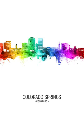 Colorado Springs Skyline