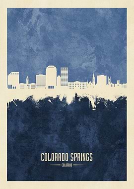 Colorado Springs Skyline