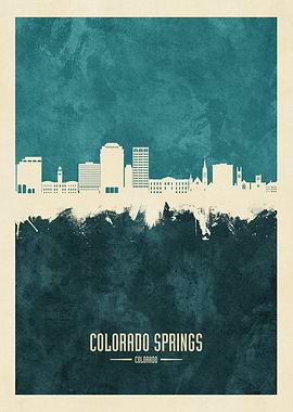 Colorado Springs Skyline