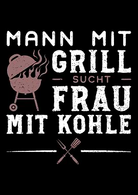 Mann Mit Grill Sucht Frau