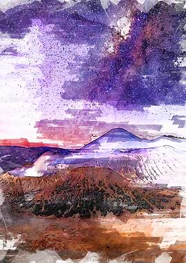 Milkyway Mount Bromo