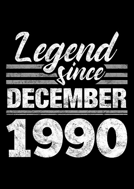 Legend Since December 1990