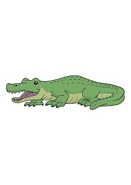 Crocodile Animal Lover Ani
