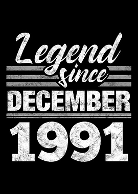 Legend Since December 1991