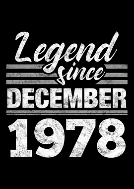 Legend Since December 1978