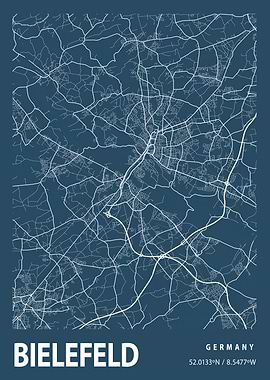 Bielefeld Blueprint Street