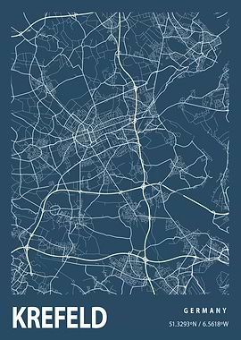 Krefeld Blueprint Street M