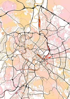 Rome Street Map