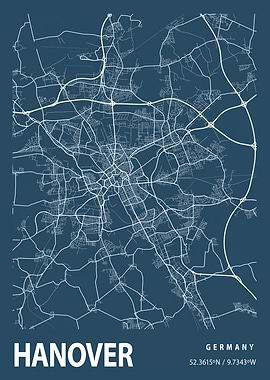 Hanover Blueprint Street