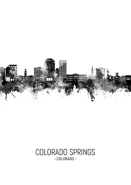 Colorado Springs Skyline