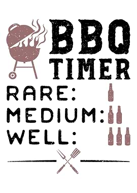 BBQ Timer Beer