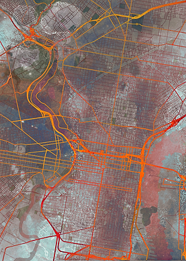 Philadelphia Street Map