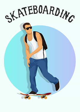 Skater Skateboarding rider