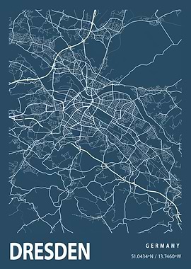 Dresden Blueprint Street