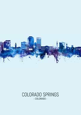 Colorado Springs Skyline
