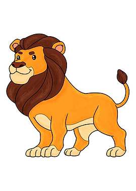 Lion Animal Lover Animal W