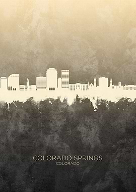 Colorado Springs Skyline