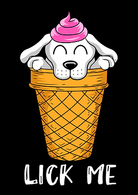 Lick Me Dog Ice Cream