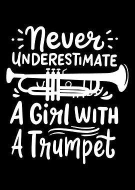 Trumpet Player Girl