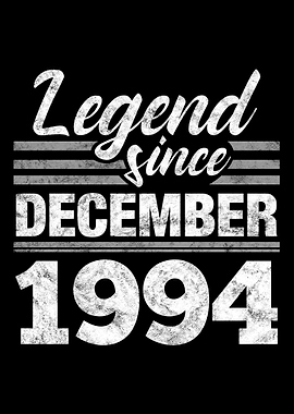 Legend Since December 1994