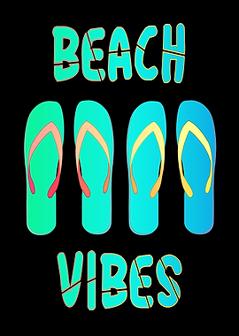 Beach Vibes Shoe Sun