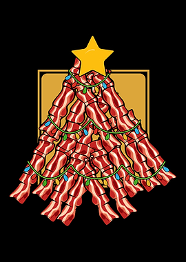 Bacon Christmas Tree Light