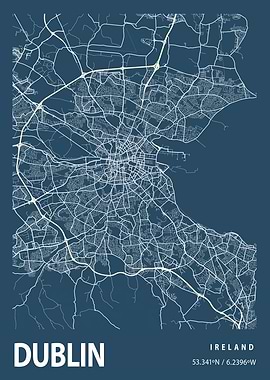 Dublin Blueprint Street