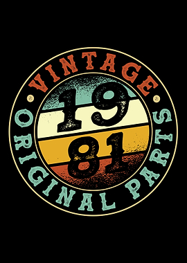 Vintage 1981 Parts