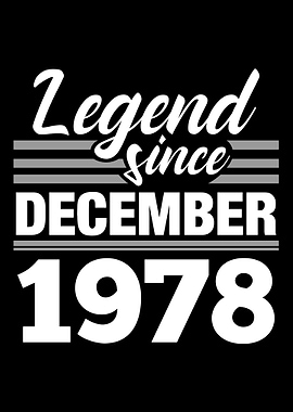 Legend Since December 1978