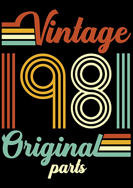 Vintage 1981 Original
