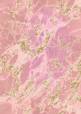 Pink Gold Marble 12