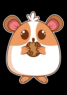 Hamster Cookie food Fat Ha