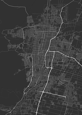 Mendoza Argentina Map