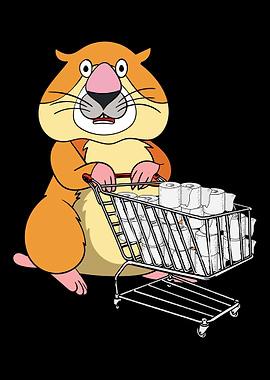 Hamster Toilet Paper Soc