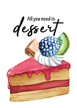 All you need is dessert