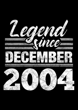 Legend Since December 2004