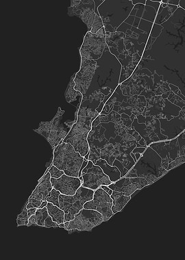 Salvador Brazil Map
