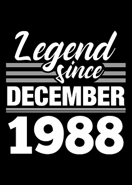 Legend Since December 1988