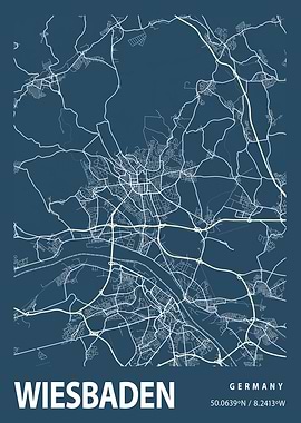 Wiesbaden Blueprint Street