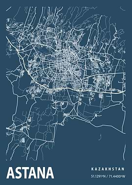 Astana Blueprint Street