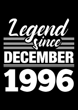 Legend Since December 1996