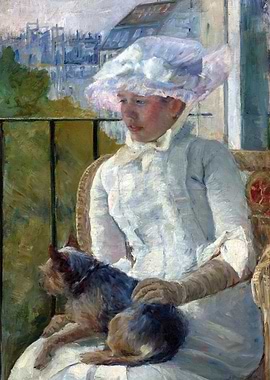 Young Girl at a Window