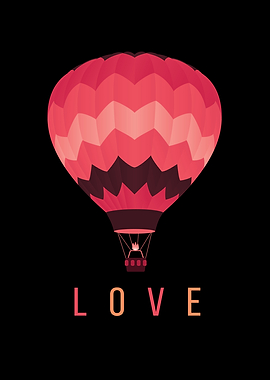 Hot Air Balloon Love